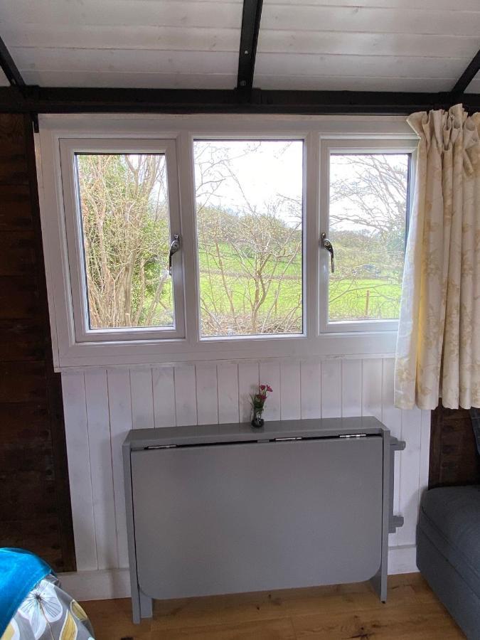 Ferienwohnung Luxury Cosy Carriage With Electric Private Hot Tub Hereford Exterior foto